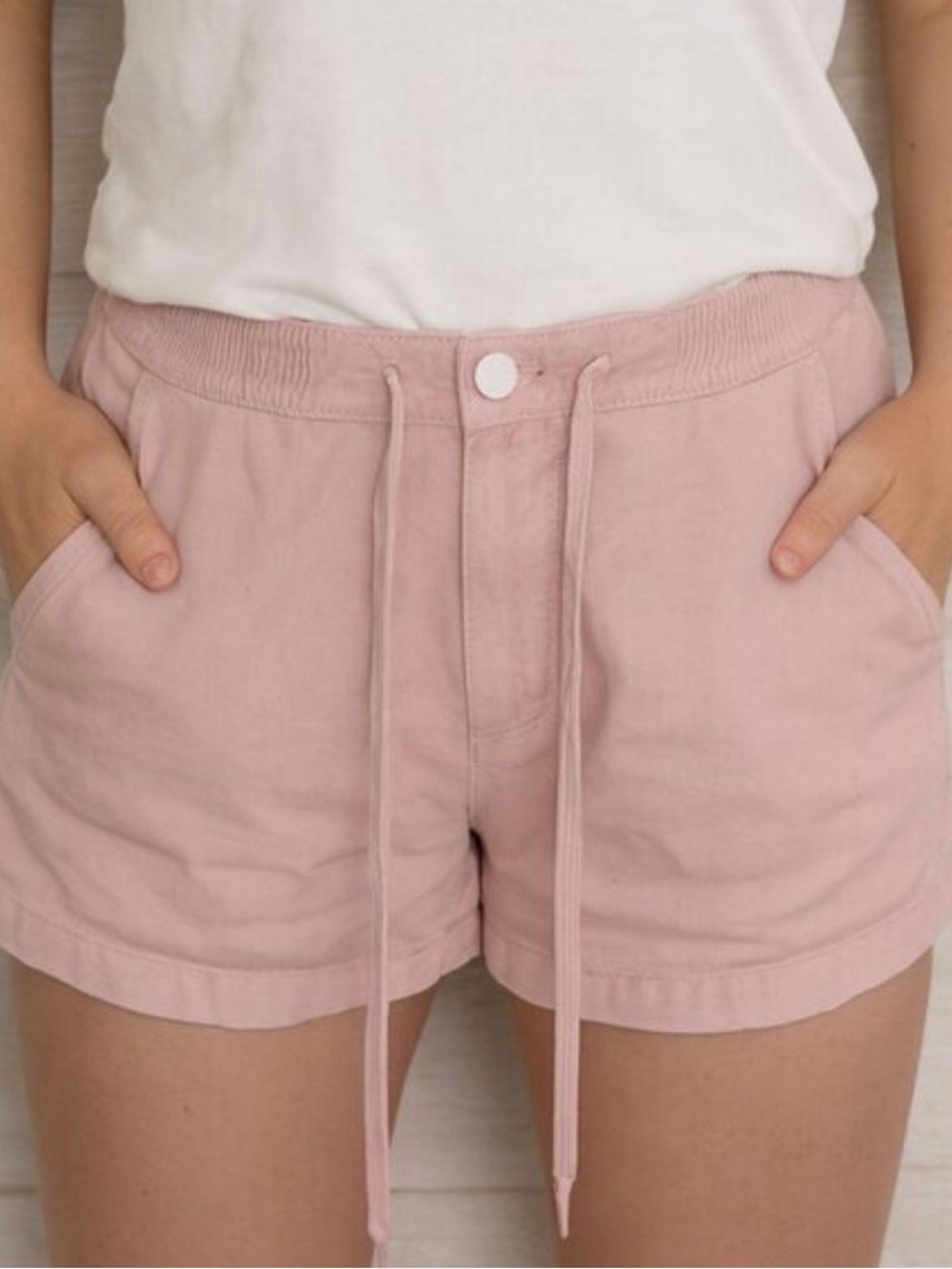 American Eagle 100% Cotton Drawstring Casual Shorts